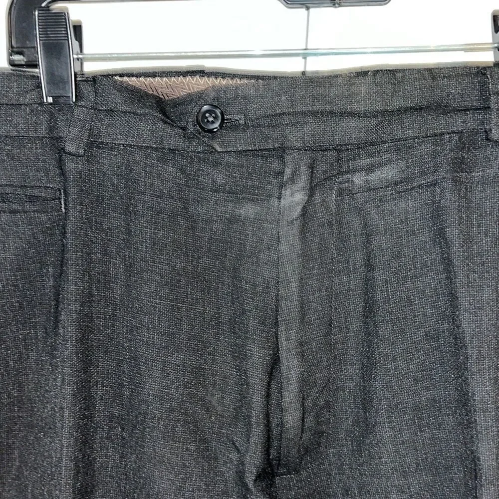Poly Blend Flat front Haggar originals Traveller Travel pants Trousers 38/30